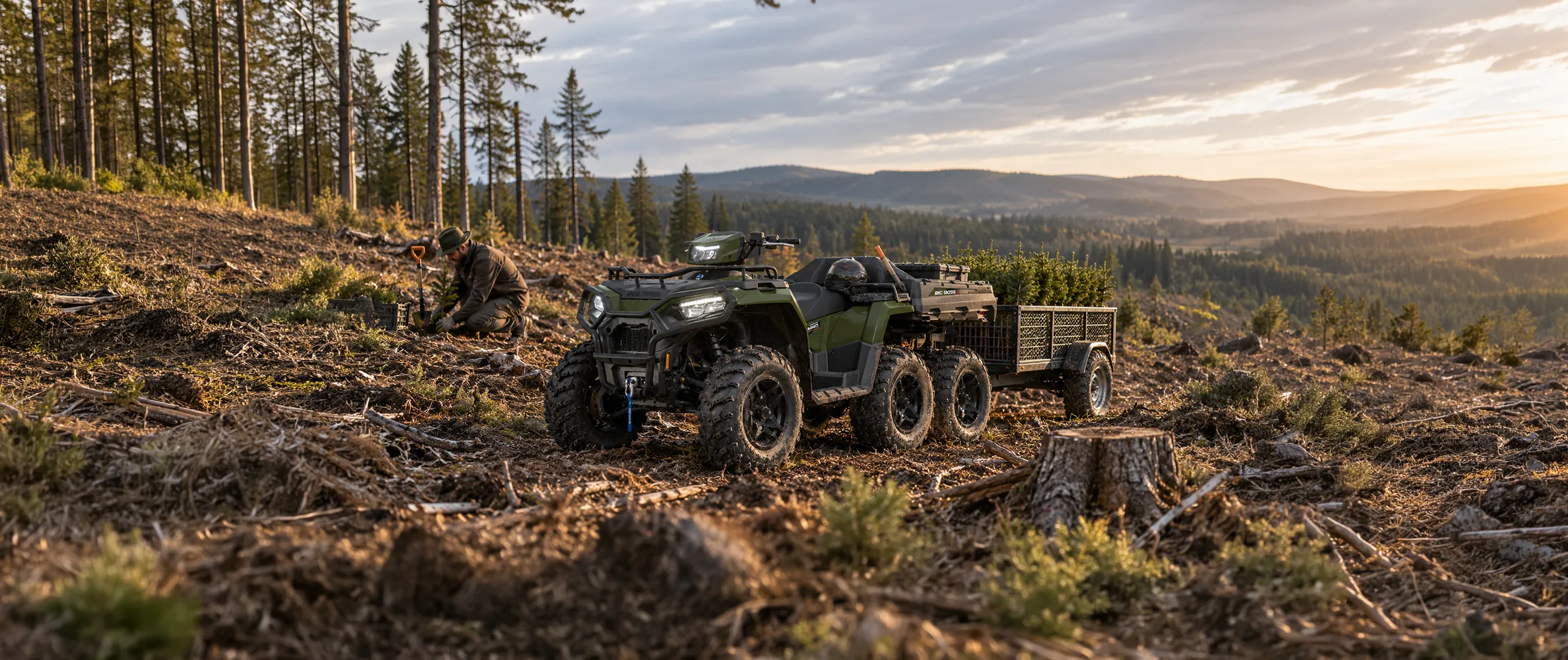 Polaris Sportsman 6x6 600